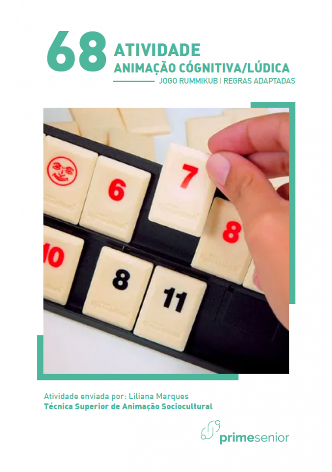 Atividade n.º 68: Jogo Rummikub com regras adaptadas
