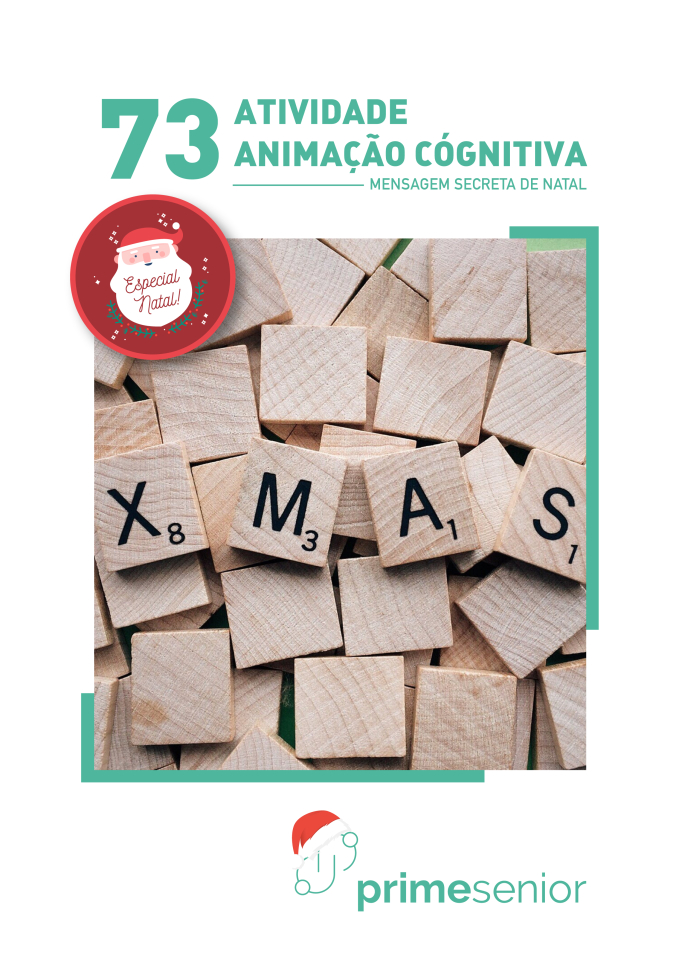 Atividade n.º 73: Mensagem secreta de natal - Atividade Especial Natal