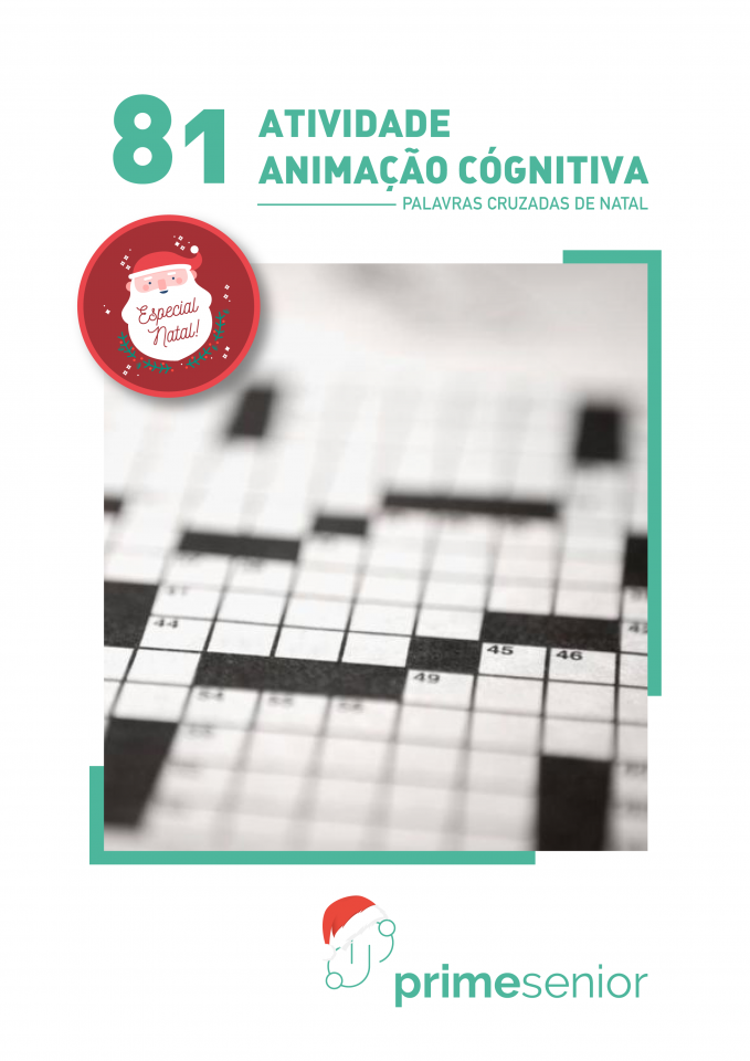 Atividade n.º 81: Palavras Cruzadas dificuldade II - Especial Natal