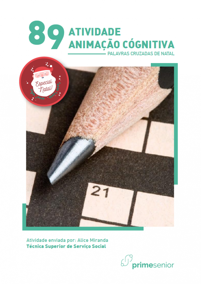 Atividade n.º 89: Palavras Cruzadas - Atividade Especial Natal