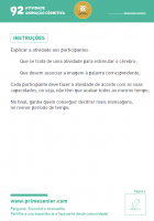 Atividade n.º 92: Mensagem secreta de Ano Novo- Atividade Especial Ano Novo