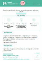 Atividade n.º 94: Bingo de S Valentim - Atividade Especial S. Valentim
