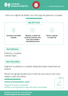 Atividade n.º 89: Palavras Cruzadas - Atividade Especial Natal