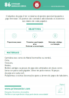 Atividade n.º 86: Jogo tabuleiro de natal (1) - Atividade Especial Natal