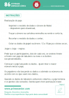 Atividade n.º 86: Jogo tabuleiro de natal (1) - Atividade Especial Natal