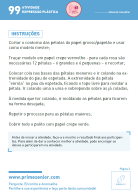 Atividade n.º 99: Confecionar Rosas - Atividade Especial S. Valentim