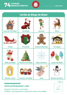 Atividade n.º 74: Bingo de natal - Atividade Especial Natal