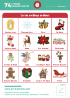 Atividade n.º 74: Bingo de natal - Atividade Especial Natal