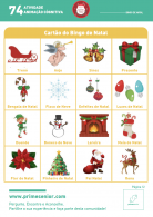Atividade n.º 74: Bingo de natal - Atividade Especial Natal