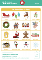 Atividade n.º 74: Bingo de natal - Atividade Especial Natal