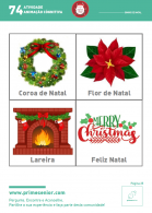 Atividade n.º 74: Bingo de natal - Atividade Especial Natal