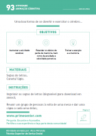 Atividade n.º 93: Sopa de letras - Atividade de Alice Miranda