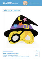 Atividade n.º 106: Desenhar máscara de Carnaval - Atividade Especial Carnaval
