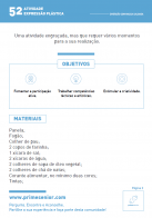 Atividade n.º 52: Diversão com massa salgada