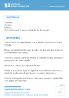 Atividade n.º 52: Diversão com massa salgada