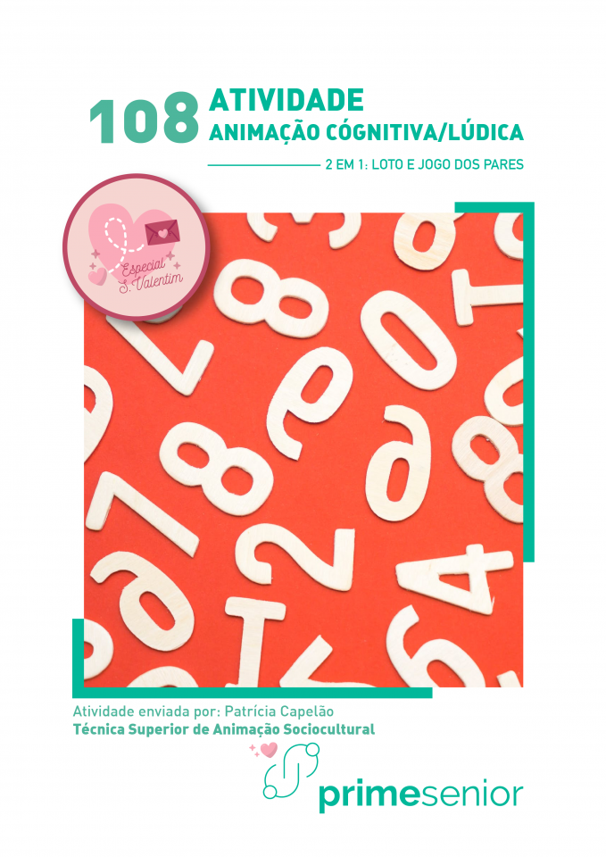 Atividade n.º 108: 2 em 1: Loto e Jogo dos Pares - Atividade de Patrícia Capelão