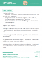 Atividade n.º 107: Jogo tabuleiro de Carnaval - Atividade Especial Carnaval