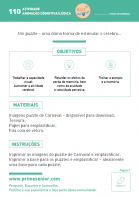 Atividade n.º 110: Puzzle de Carnaval - Atividade Especial Carnaval
