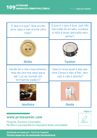 Atividade n.º 109: Bingo de Adivinhas - Atividade de Patrícia Capelão