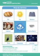 Atividade n.º 109: Bingo de Adivinhas - Atividade de Patrícia Capelão