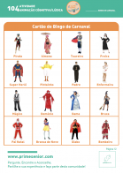 Atividade n.º 104: Bingo de Carnaval - Atividade Especial Carnaval