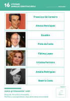 Atividade n.º 16: Quem é quem?