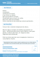 Atividade n.º 111: Trabalhos com rolhas de cortiça - Atividade de Alice Miranda