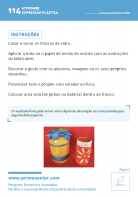 Atividade n.º 114: Castiçais de frascos de vidro