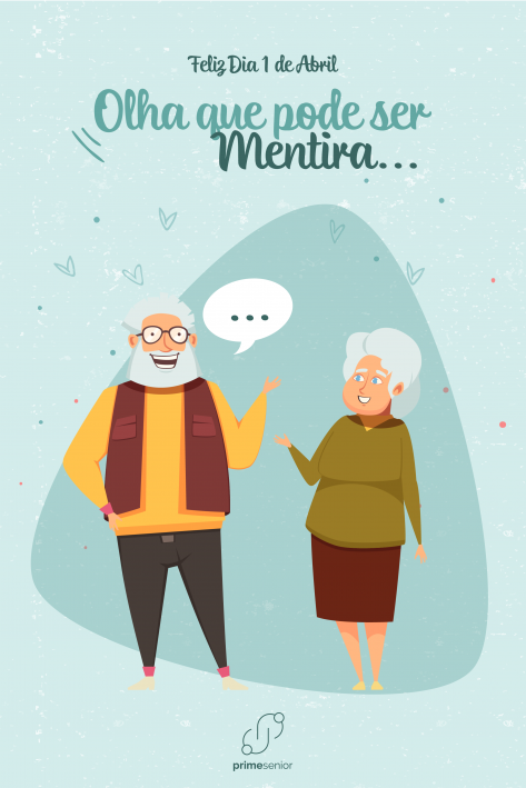 Posters para comemoração do Dia das Mentiras 1