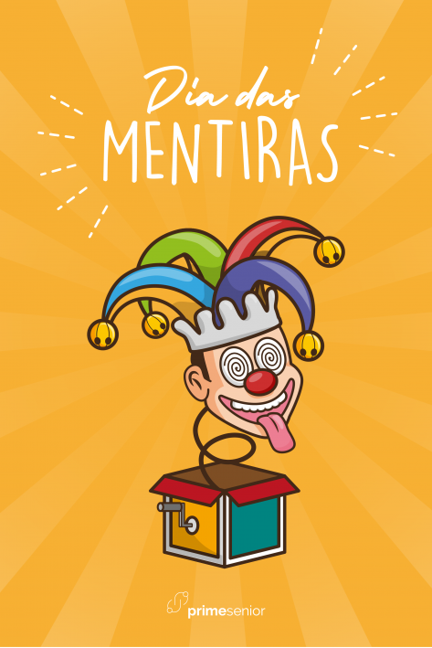 Posters para comemoração do Dia das Mentiras