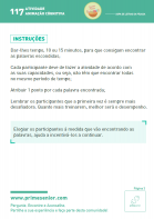 Atividade n.º 117: Sopa de Letras de Páscoa - dificuldade I - Atividade Especial Páscoa