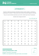 Atividade n.º 24: Atividades de Matemática para idosos