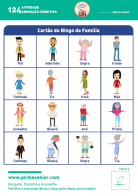 Atividade n.º 124: Bingo da Família - Atividade Especial Família