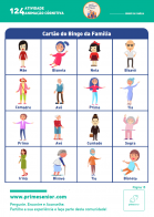 Atividade n.º 124: Bingo da Família - Atividade Especial Família