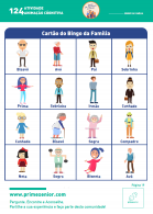 Atividade n.º 124: Bingo da Família - Atividade Especial Família
