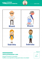 Atividade n.º 124: Bingo da Família - Atividade Especial Família