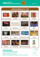 Atividade n.º 126: Bingo de S. João - Atividade Especial S. João