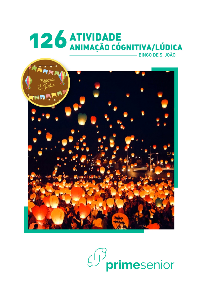 Atividade n.º 126: Bingo de S. João - Atividade Especial S. João