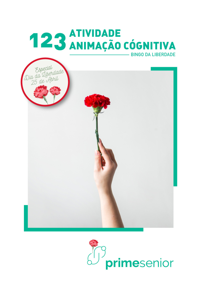 Atividade n.º 123:Bingo da Liberdade - Atividade Especial Dia da Liberdade