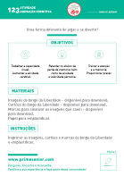 Atividade n.º 123:Bingo da Liberdade - Atividade Especial Dia da Liberdade