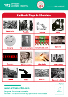 Atividade n.º 123:Bingo da Liberdade - Atividade Especial Dia da Liberdade