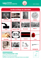 Atividade n.º 123:Bingo da Liberdade - Atividade Especial Dia da Liberdade