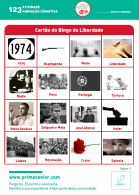 Atividade n.º 123:Bingo da Liberdade - Atividade Especial Dia da Liberdade