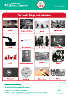 Atividade n.º 123:Bingo da Liberdade - Atividade Especial Dia da Liberdade