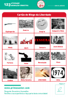 Atividade n.º 123:Bingo da Liberdade - Atividade Especial Dia da Liberdade