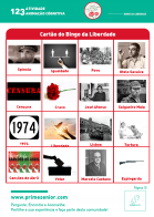 Atividade n.º 123:Bingo da Liberdade - Atividade Especial Dia da Liberdade