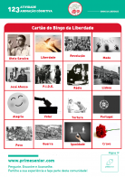 Atividade n.º 123:Bingo da Liberdade - Atividade Especial Dia da Liberdade