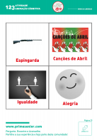 Atividade n.º 123:Bingo da Liberdade - Atividade Especial Dia da Liberdade