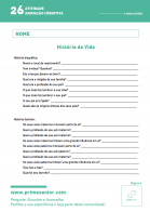 Atividade n.º 26: A minha história