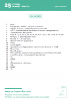 Atividade n.º 25: Enigmas Matemáticos
